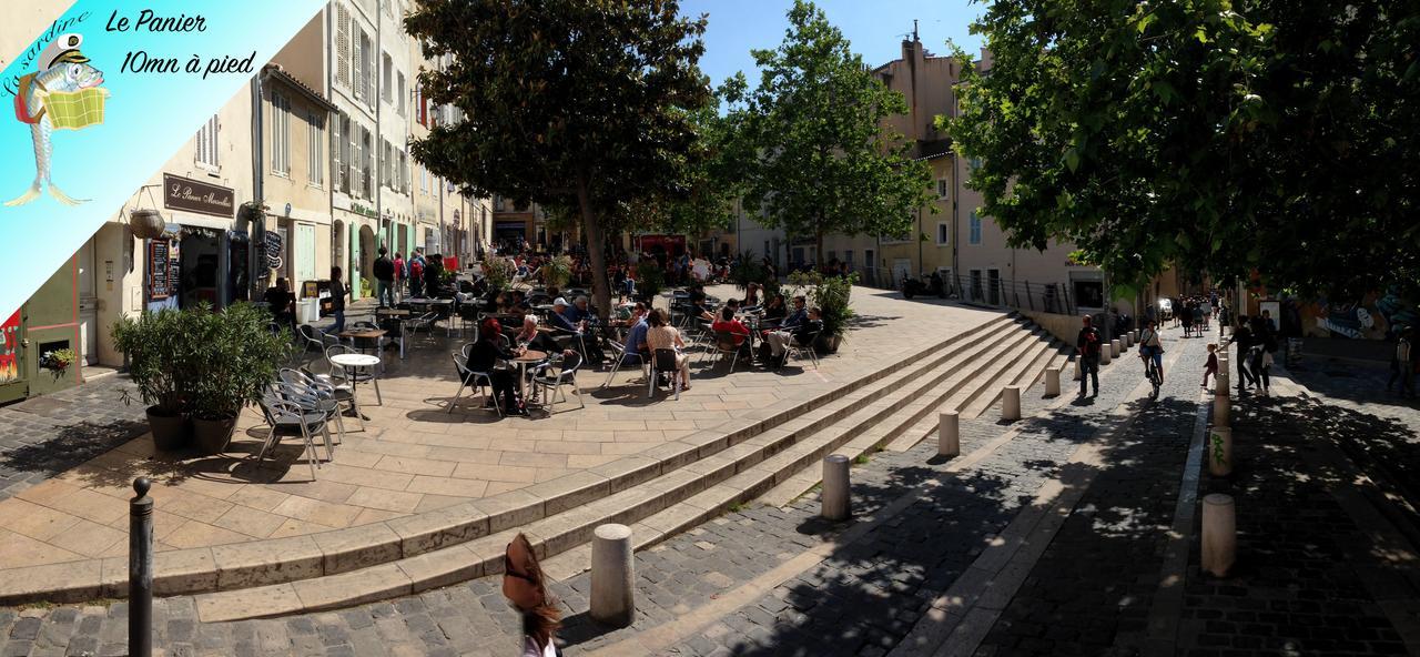 Les Marches De St Charles - 100M2 Lägenhet Marseille Exteriör bild