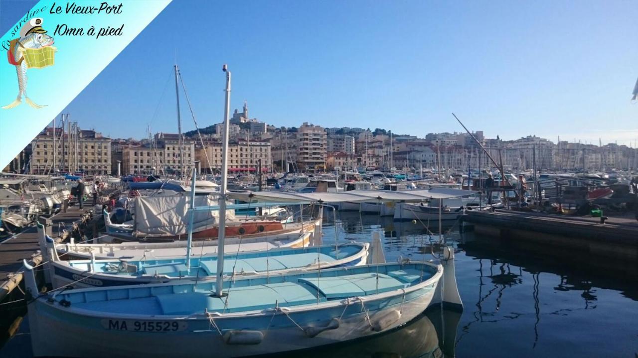 Les Marches De St Charles - 100M2 Lägenhet Marseille Exteriör bild